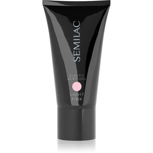 Semilac Acrylgel Elastic White Cream gel acrilic pentru unghii culoare Light Pink 30 g