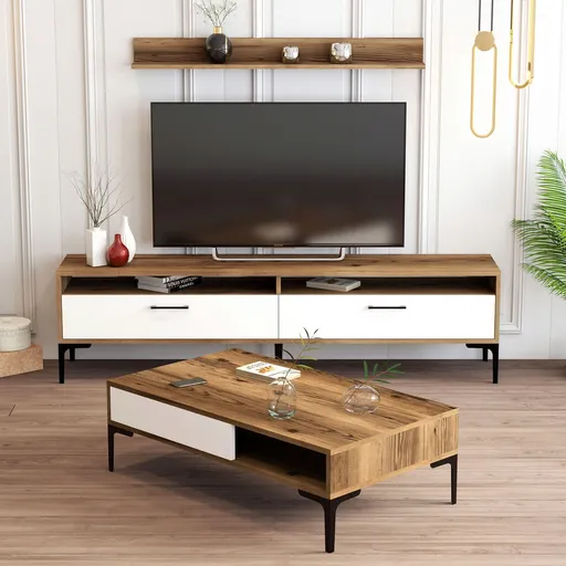 Set mobilier living, Hanah Home, Istanbul, Nuc/Alb