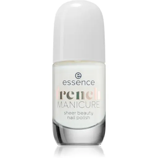 essence French MANICURE lac de unghii culoare 02 - rosé on ice 8 ml