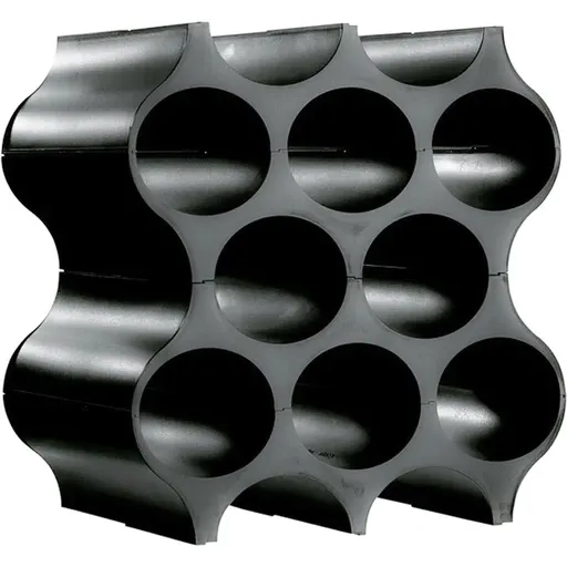 Suport sticle SET-UP negru