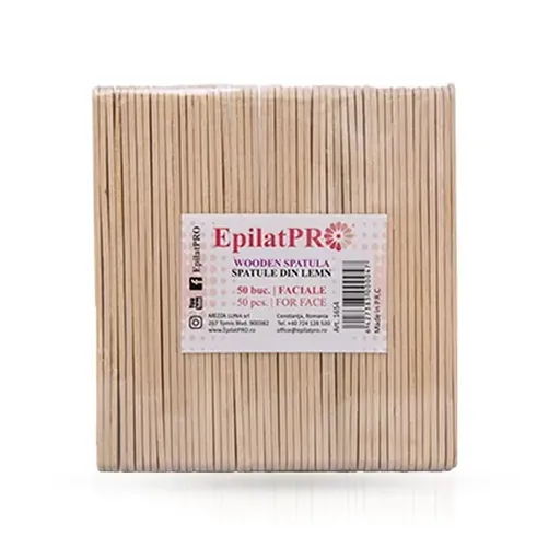 EpilatPro - Spatule Pentru Ceara de Epilat Medii - 50 buc