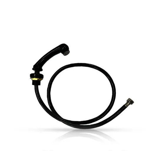 Furtun + Para Dus Scafa Frizerie - MENOSER - Black - 703J