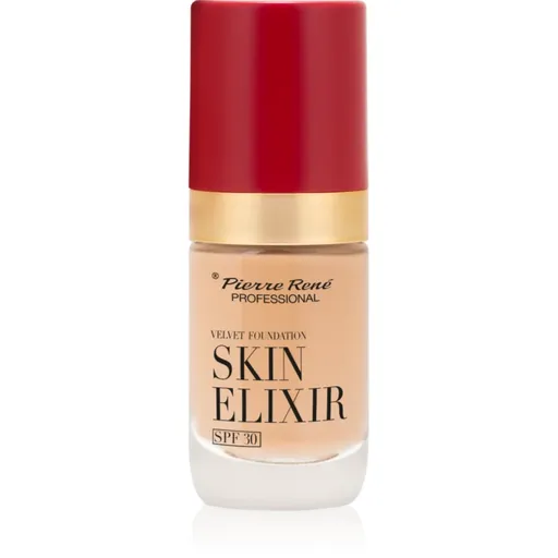 Pierre René Skin Elixir make-up fin SPF 30 culoare no. 04 Warm Nude 25 ml