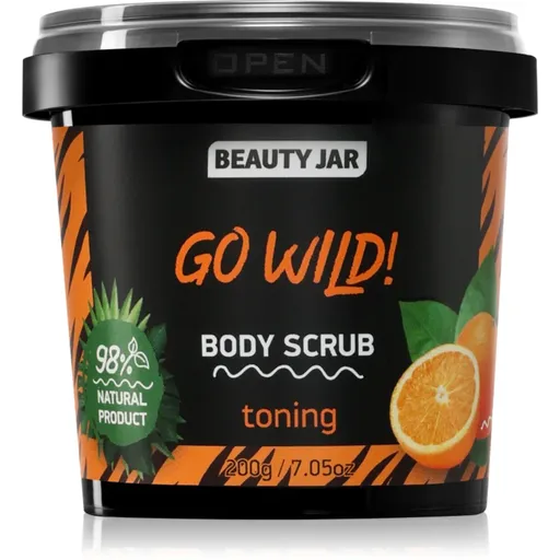 Beauty Jar Go Wild! exfoliant de corp hidratant cu efect revigorant 200 g
