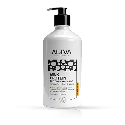 Sampon pentru par - AGIVA - Milk Protein - 1000 ml