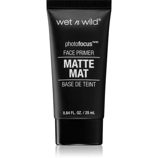 Wet n Wild PhotoFocus bază de machiaj matifiantă, sub fondul de ten Partners in Pri 25 ml