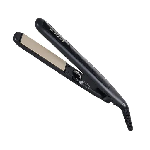 Placa de par Remington S3500 Straight, Incalzire in 15 secunde, Ceramica, Turmalina, 230C, Negru