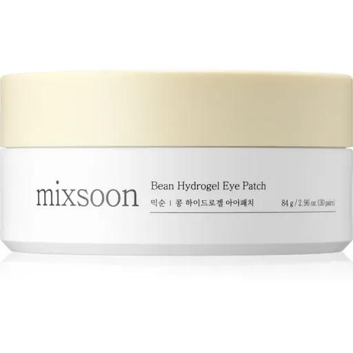 mixsoon Bean Hydrogel Eye Patch masca hidrogel pentru ochi pentru strălucirea și netezirea pielii 2x30 buc