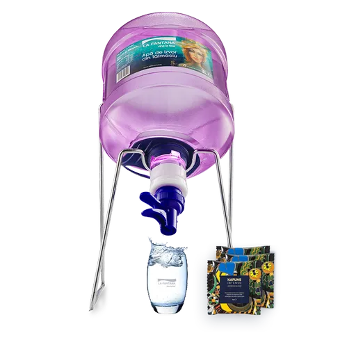 Pachet Start (4 X 8l)  Cafea - 32 Litri Apă Plată De Izvor + 50 Monodoze Kafune Intenso