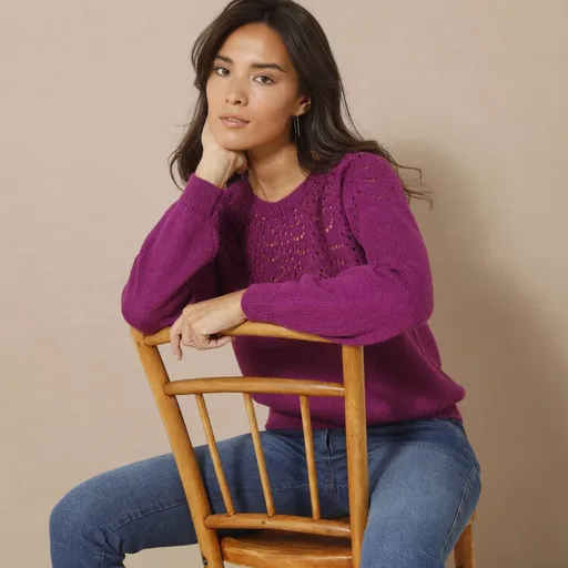 Pulover cu model azura