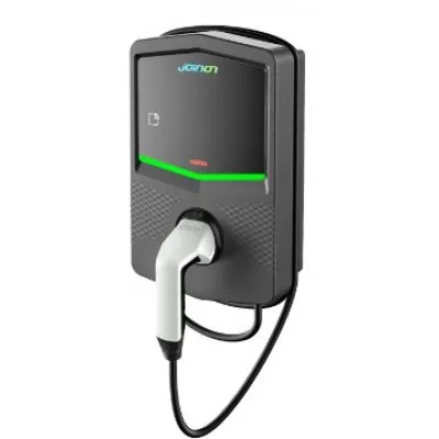 Statie de incarcare auto EV GWJ3012A, cu montaj pe perete, alimentare la 230V, putere maxima de incarcare 7.4kW, 5 ml cablu Gewiss GWJ3012A