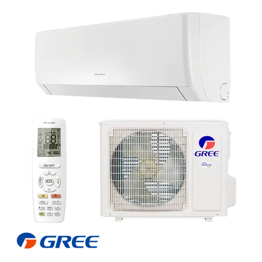 Aparat de aer conditionat inverter Gree Pular II ECO+ GWH12AGCXB-K6DNA1A, 12000 BTU, 21 m², A++, Wi-Fi, R-32, Alb
