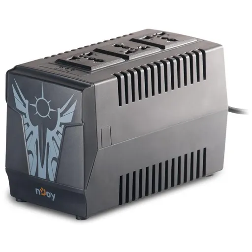 AVR nJoy Paladin 1000, 1000VA/500W, 3 Prize Universale, Protectie la Supra si Sub Voltaje PWAV-10003PL-AZ01B