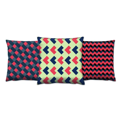 Set perne decorative	, AC-4375-4373-4376, 50% bumbac / 50% poliester, Multicolor