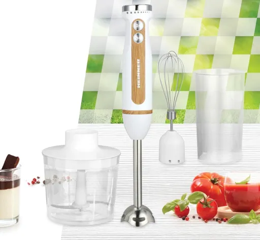 Blender de mana Bestmix, Heinner, 600W, alb/natur
