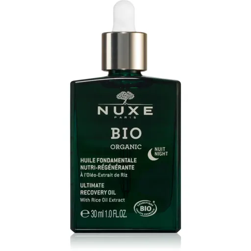 Nuxe Bio Organic Night Oil ulei regenerator pentru regenerarea și reînnoirea pielii 30 ml