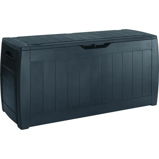 Ladă depozitare pentru grădină Keter Hollywood gri, 270 l, 117 x 57 x 45 cm