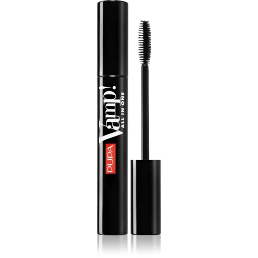 PUPA Milano Vamp! All In One mascara pentru volum, alungire si separarea genelor culoare 101 Black 9 ml