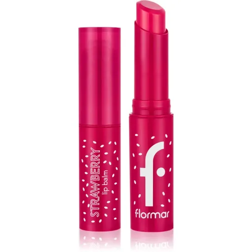 flormar Lip Balm balsam de buze cu aromă culoare 003 Strawberry 3 g