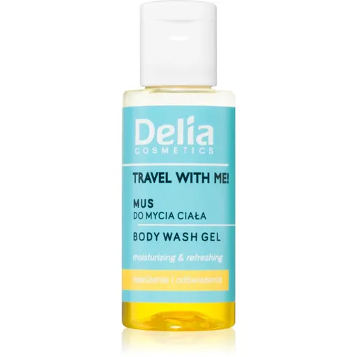 Delia Cosmetics Travel with me gel de duș 50 ml