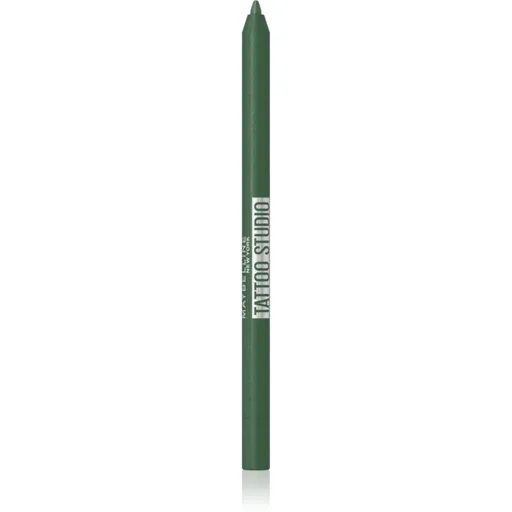 MAYBELLINE NEW YORK Tattoo Liner Gel Pencil gel pentru linia ochilor culoare Hunter Green 1.3 g