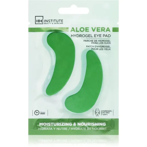 IDC Institute Aloe Vera pernuțe din hidrogel pentru ochi 1 pereche