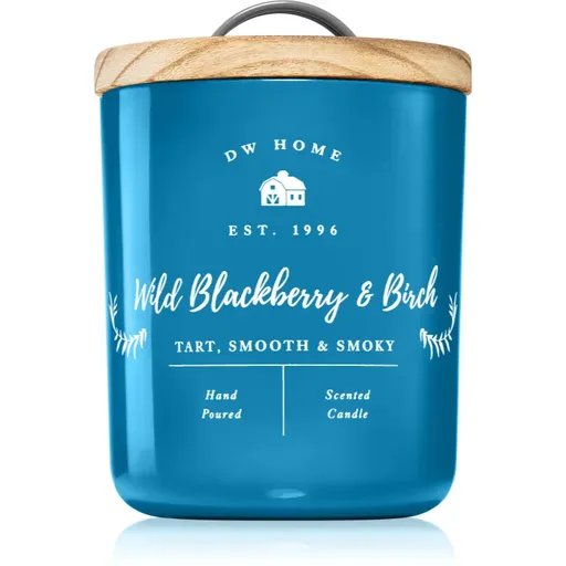 DW Home Farmhouse Wild Blackberry & Birch lumânare parfumată 255 g
