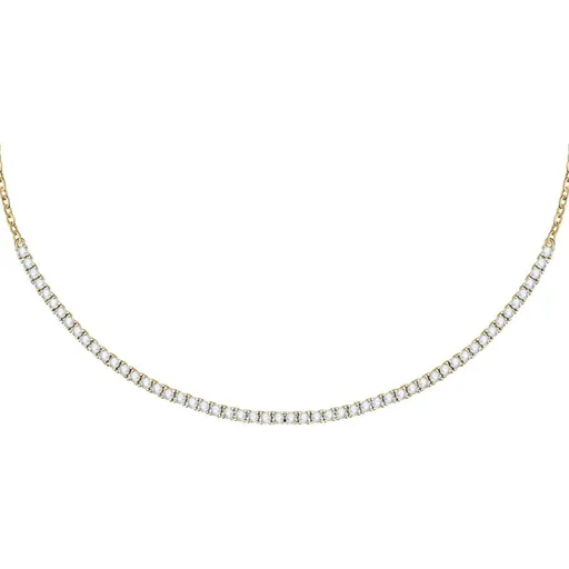 Morellato Colier de lux placat cu aur cu zirconi transparenți Scintille SAQF24