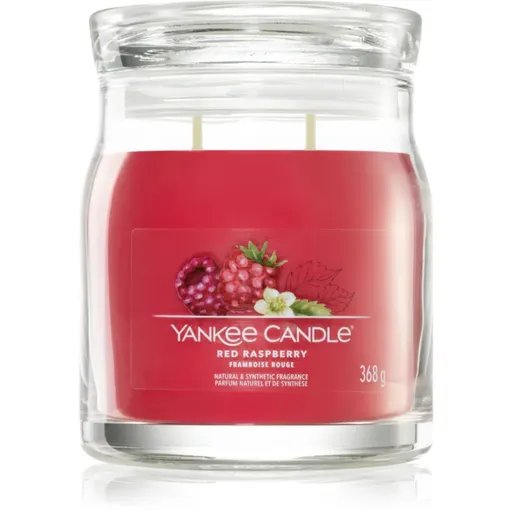 Yankee Candle Red Raspberry lumânare parfumată Signature 368 g