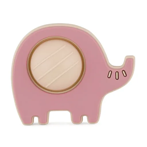 Petite&Mars Elephant Edwin 6m+ jucarie Dusty Rose 1 buc
