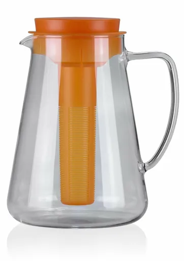 Tescoma Cană cu infuzor și răcire Teo 2,5 l,portocaliu, portocaliu