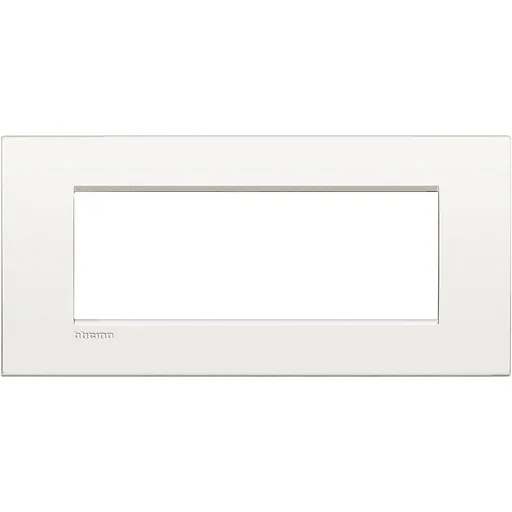 Rama ornament 7 module Bticino Living Light AIR LNC4807BN, alb pur