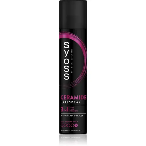 Syoss Ceramide Hairspray fixativ cu fixare foarte puternica 300 ml