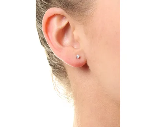 MOISS Cercei fermecători cu zirconii E000143 0,3 cm