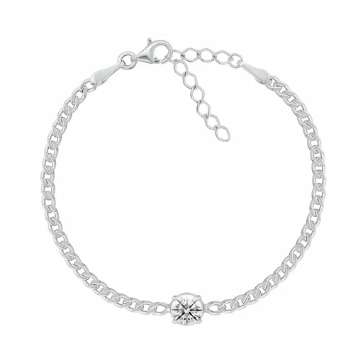 Brilio Silver Brățară de argint pentru femei cu zirconiu cubic BRC184W