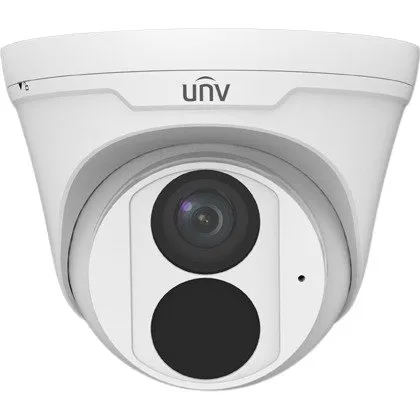 Camera IP Uniview IPC3615LE-ADF28K-H, 5 MP, lentila 2.8 mm, IR 30M, EasyStar, Microfon, Analiza video, slot card 512GB