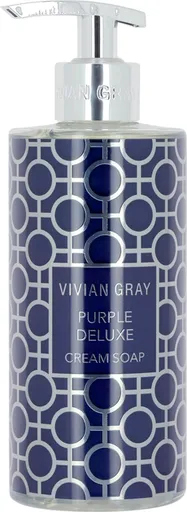 Vivian Gray Săpun lichid cremos Purple Deluxe (Cream Soap) 400 ml
