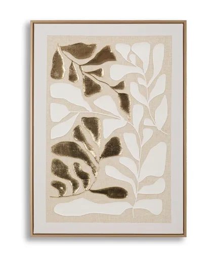 Tablou decorativ Goldy  -H, Mauro Ferretti, 50x70 cm, canvas/lemn de pin/plastic, multicolor