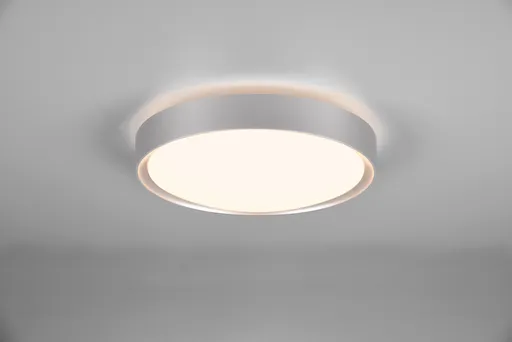 Plafoniera Clarimo, TRIO, 33x9 cm, 18W, 1x SMD, plastic, titaniu