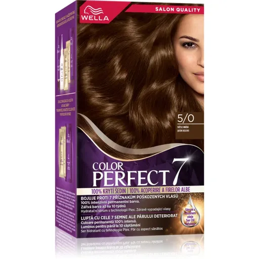 Wella Color Perfect culoare par culoare 5/0 Light Brown 1 buc