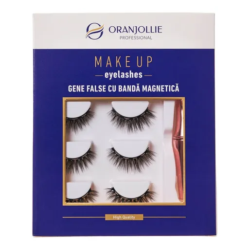 Gene false cu tus magnetic Set 4 perechi Oranjollie 021