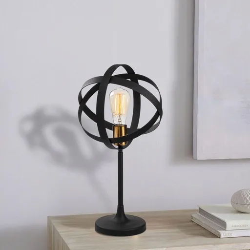 Lampa de masa, Opviq, 892OPV1124, Aur/Negru