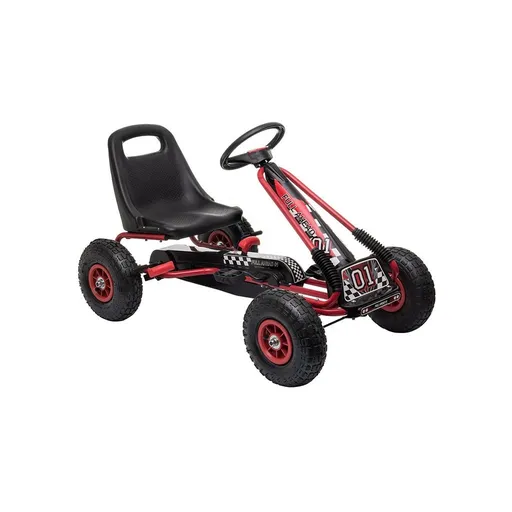 Kart cu pedale Baby Mix Go-kart Razor , roșu