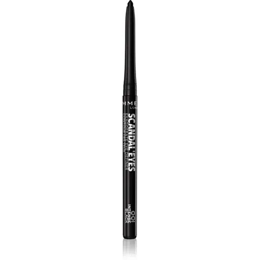 Rimmel Scandal'Eyes dermatograf automat culoare 001 Black 0.35 g