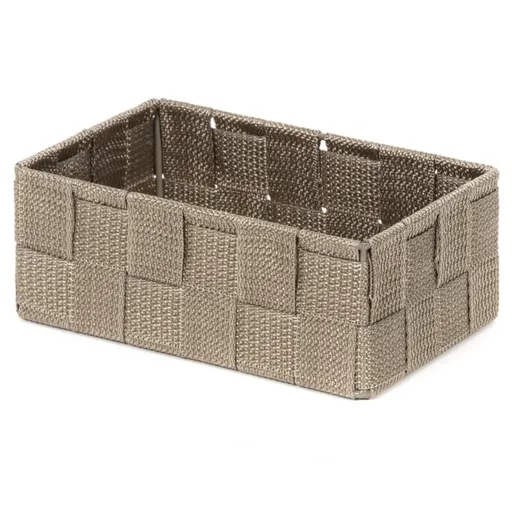 Compactor Organizator depozitare pentru sertar M TEX, 18 x 12 x 7 cm, taupe, maro deschis, M