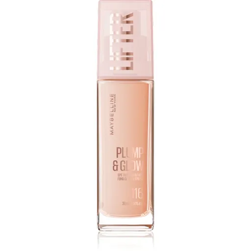 MAYBELLINE NEW YORK Lifter Plump & Glow machiaj de stralucire pentru un look natural culoare 116 30 ml