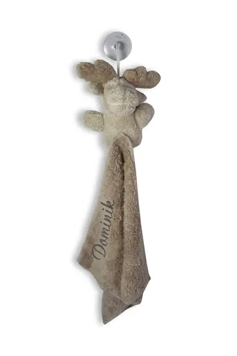 Mini păturică cu jucărie din pluș