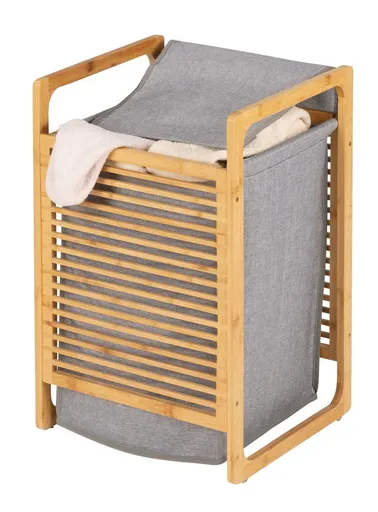 Coș de rufe cu cadru din bambus WENKO BAMBOO