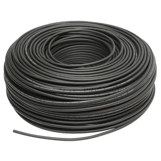 Rola 100ml cablu solar PV cupru stanat 1 x 6mm negru Rcb Electro