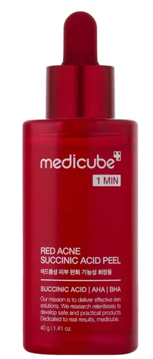 Medicube Ser împotriva imperfecțiunilor pielii Red Acne (Succinic Acid Peel) 40 g